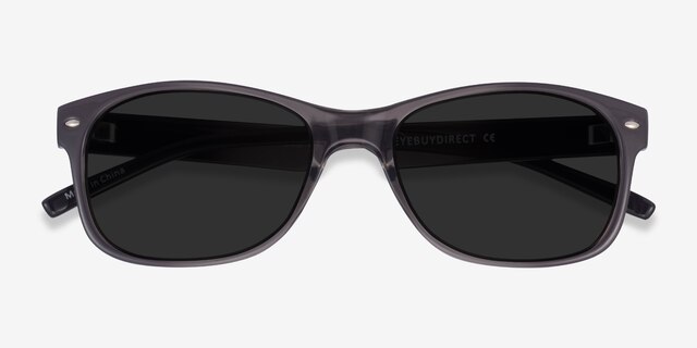 Jump Gray PlasticSunglass Frames from EyeBuyDirect, Closed View