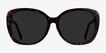 Sherry Tortoise AcetateSunglass Frames from EyeBuyDirect, Front View