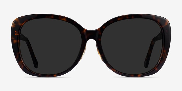 Sherry Tortoise Acetate Sunglass Frames from EyeBuyDirect