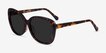 Sherry Tortoise AcetateSunglass Frames from EyeBuyDirect, Angle View