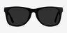 Ristretto Black AcetateSunglass Frames from EyeBuyDirect, Front View