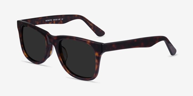 Ristretto Tortoise AcetateSunglass Frames from EyeBuyDirect, Angle View