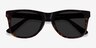 Ristretto Tortoise AcetateSunglass Frames from EyeBuyDirect, Closed View