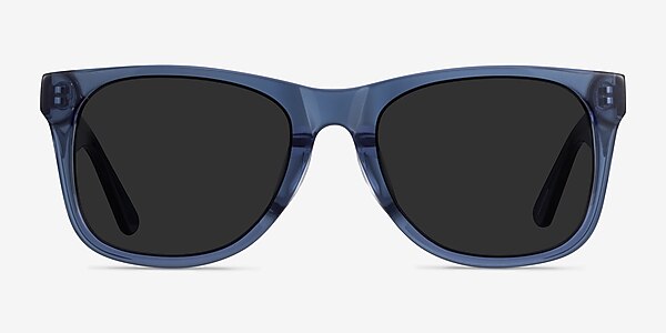 Ristretto Clear Blue Acetate Sunglass Frames