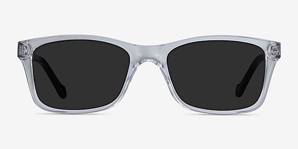 Tennis Clear Black Acetate Sunglass Frames