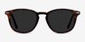 Memory Tortoise AcetateSunglass Frames from EyeBuyDirect, Front View