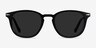 Memory Black AcetateSunglass Frames from EyeBuyDirect, Front View