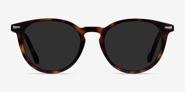 Origami Tortoise AcetateSunglass Frames from EyeBuyDirect, Front View
