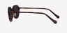 Ice Cream Tortoise AcetateSunglass Frames from EyeBuyDirect, Side View