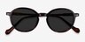 Ice Cream Tortoise AcetateSunglass Frames from EyeBuyDirect, Closed View