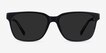Rooney Black AcetateSunglass Frames from EyeBuyDirect, Front View