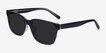Rooney Black AcetateSunglass Frames from EyeBuyDirect, Angle View