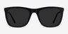 Cortado Black  Blue Tortoise AcetateSunglass Frames from EyeBuyDirect, Front View