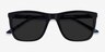 Cortado Black  Blue Tortoise AcetateSunglass Frames from EyeBuyDirect, Closed View