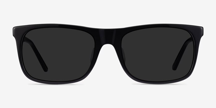 Silvio Black Acetate Sunglass Frames from EyeBuyDirect