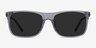 Silvio Clear Gray AcetateSunglass Frames from EyeBuyDirect, Front View