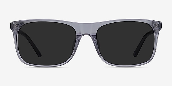 Silvio Clear Gray Acetate Sunglass Frames