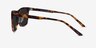 Silvio Tortoise AcetateSunglass Frames from EyeBuyDirect, Side View