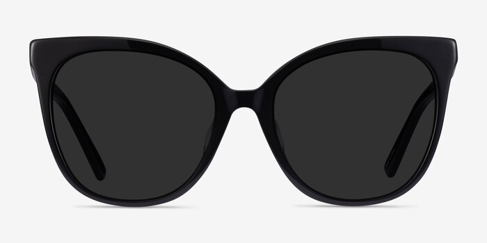 Gelato Black Acetate Sunglass Frames from EyeBuyDirect