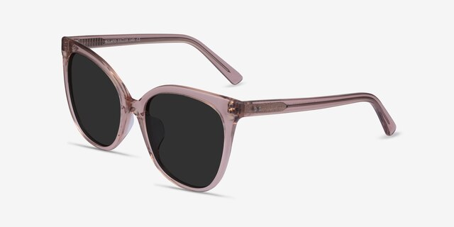Gelato Champagne AcetateSunglass Frames from EyeBuyDirect, Angle View