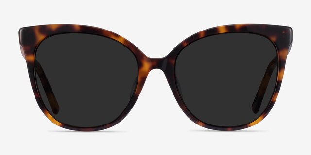 Gelato Tortoise AcetateSunglass Frames from EyeBuyDirect, Front View