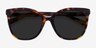 Gelato Tortoise AcetateSunglass Frames from EyeBuyDirect, Closed View