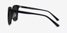 Parasol Black AcetateSunglass Frames from EyeBuyDirect, Side View