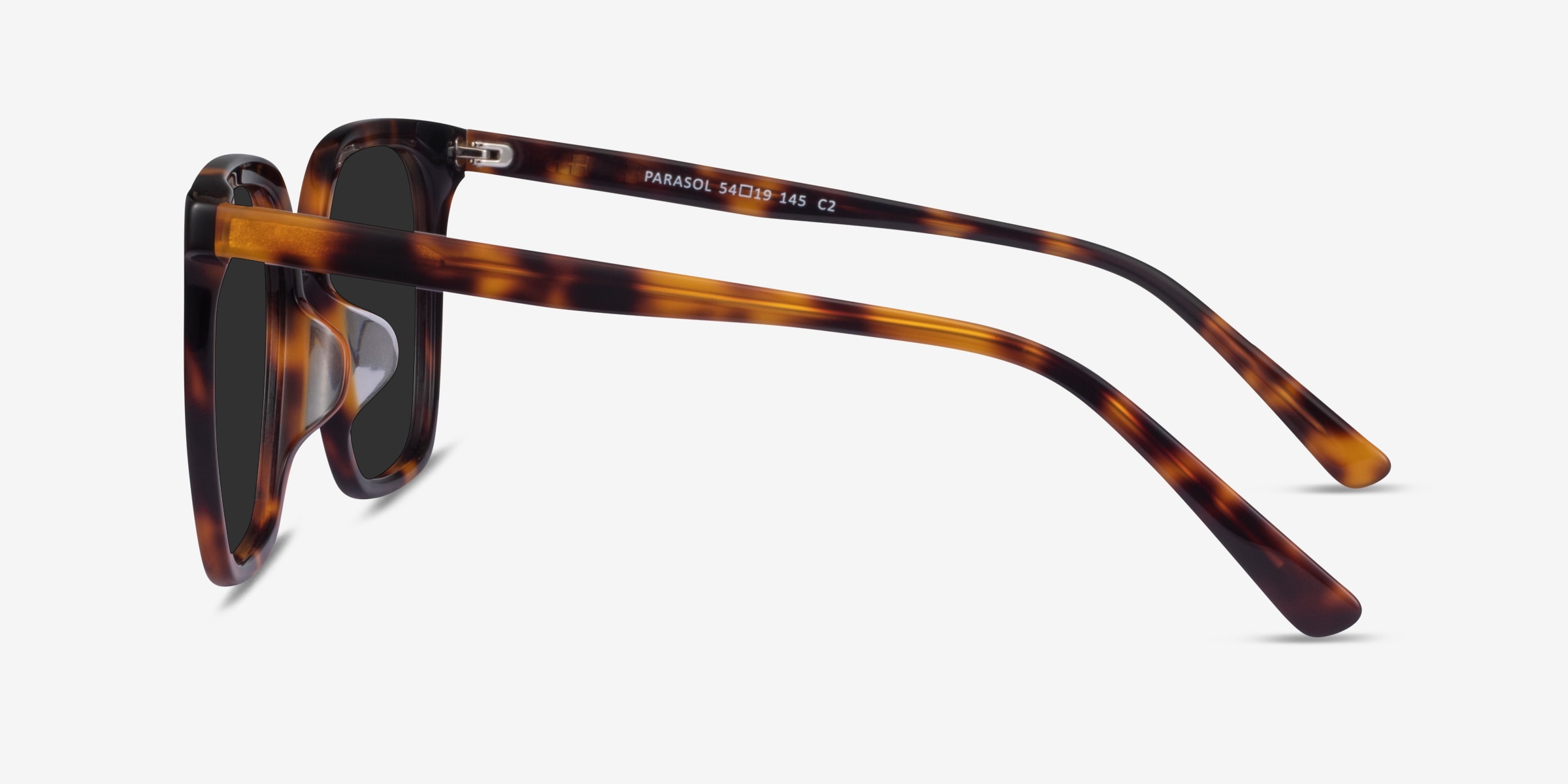Parasol - Square Black Frame Prescription Sunglasses  display picture 2