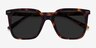 Parasol Tortoise AcetateSunglass Frames from EyeBuyDirect, Closed View