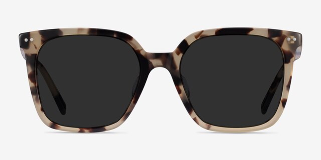 Parasol Light Tortoise AcetateSunglass Frames from EyeBuyDirect, Front View