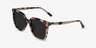 Parasol Light Tortoise AcetateSunglass Frames from EyeBuyDirect, Angle View