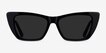 Milla Black AcetateSunglass Frames from EyeBuyDirect, Front View