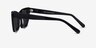 Milla Black AcetateSunglass Frames from EyeBuyDirect, Side View