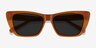 Milla Brown AcetateSunglass Frames from EyeBuyDirect, Closed View