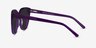 Lemonade Purple AcetateSunglass Frames from EyeBuyDirect, Side View