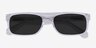 Grayton Clear AcetateSunglass Frames from EyeBuyDirect, Closed View