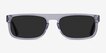 Grayton Clear Gray AcetateSunglass Frames from EyeBuyDirect, Front View