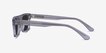 Grayton Clear Gray AcetateSunglass Frames from EyeBuyDirect, Side View