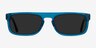 Grayton Clear Blue AcetateSunglass Frames from EyeBuyDirect, Front View