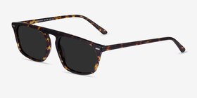 Hernando Écailles Acétate Soleil de Lunette de vue d'EyeBuyDirect, Vue d'Angle