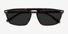 Hernando Tortoise AcetateSunglass Frames from EyeBuyDirect, Closed View