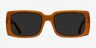 Impression Yellow AcetateSunglass Frames from EyeBuyDirect, Front View