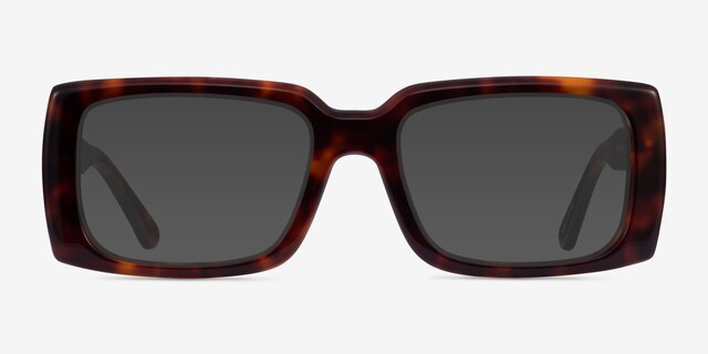Impression Tortoise AcetateSunglass Frames from EyeBuyDirect, Front View