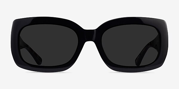 Courteney Black Acetate Sunglass Frames