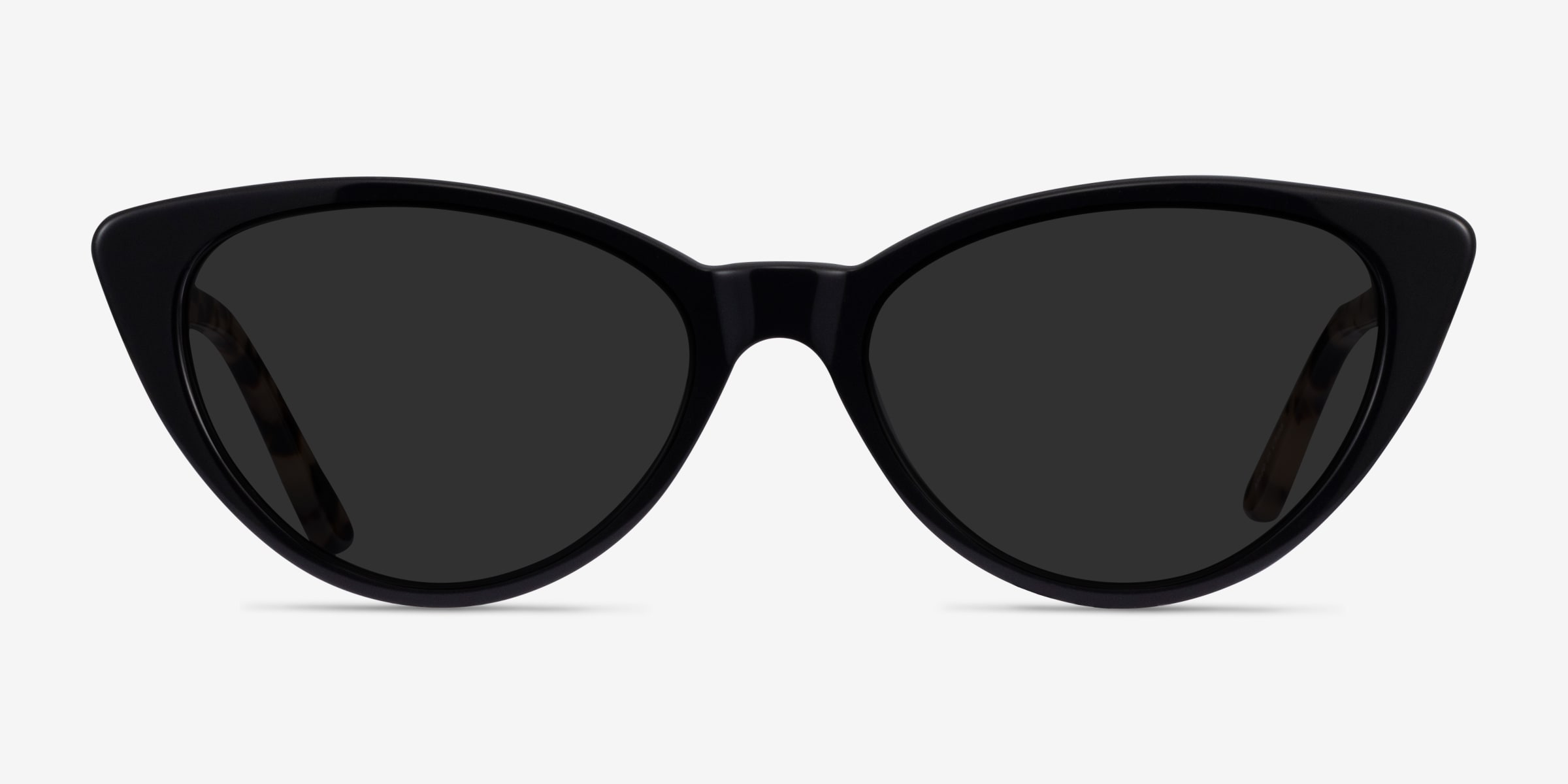 Jolie - Cat Eye Black Frame Sunglasses For Women | Eyebuydirect Canada