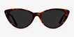Jolie Brown Tortoise AcetateSunglass Frames from EyeBuyDirect, Front View