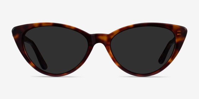Jolie Brown Tortoise AcetateSunglass Frames from EyeBuyDirect, Front View