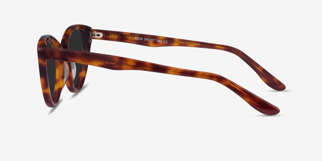 Jolie Brown Tortoise AcetateSunglass Frames from EyeBuyDirect, Side View