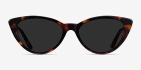 Jolie Écailles Acétate Soleil de Lunette de vue d'EyeBuyDirect, Vue de Face