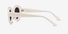 Alexandra Beige AcetateSunglass Frames from EyeBuyDirect, Side View